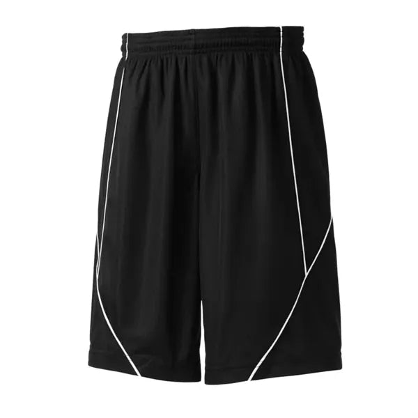 Sport-Tek Youth PosiCharge Mesh Reversible Spliced Short.