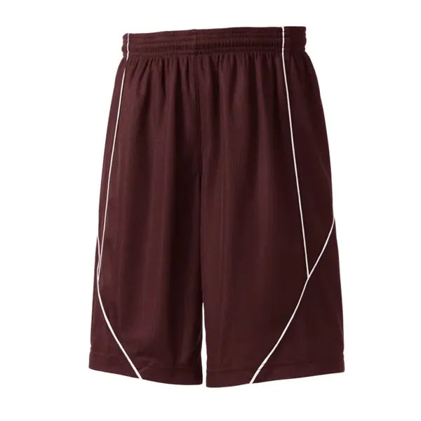 Sport-Tek Youth PosiCharge Mesh Reversible Spliced Short.