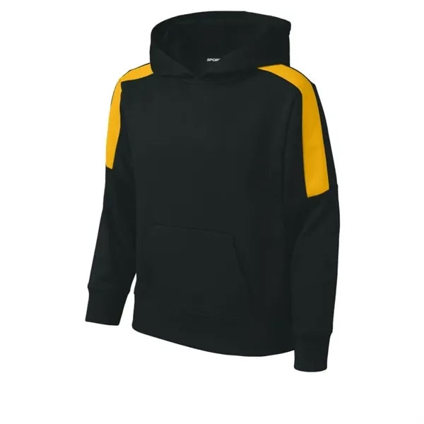 Sport-Tek Youth Sport-Wick Fleece United Pullover Hoodie