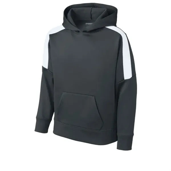 Sport-Tek Youth Sport-Wick Fleece United Pullover Hoodie