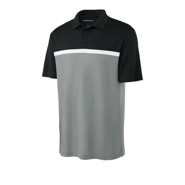 Sport-Tek UV Micropique Colorblock Polo