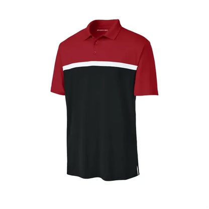 Sport-Tek UV Micropique Colorblock Polo