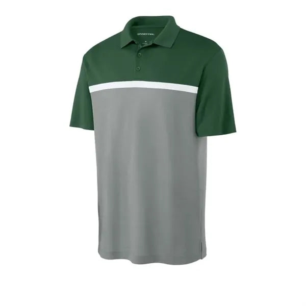 Sport-Tek UV Micropique Colorblock Polo