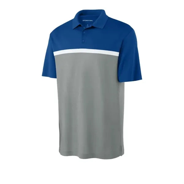 Sport-Tek UV Micropique Colorblock Polo