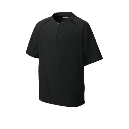Sport-Tek Youth Repeat 1/2-Zip Short Sleeve Jacket