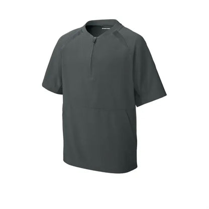 Sport-Tek Youth Repeat 1/2-Zip Short Sleeve Jacket