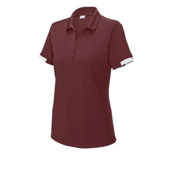 Sport-Tek Women's Club Colorblock Polo