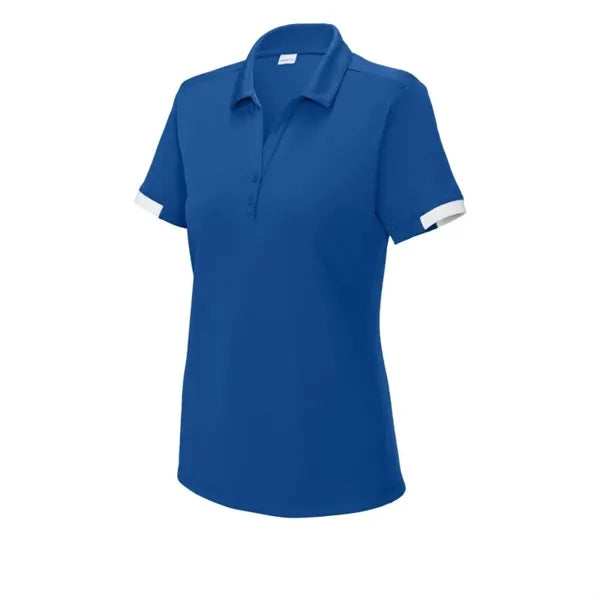 Sport-Tek Women's Club Colorblock Polo