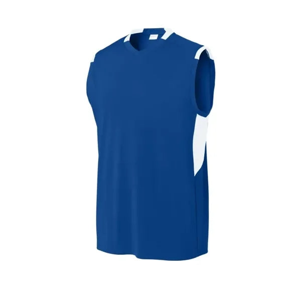 Sport-Tek Club Sleeveless V-Neck