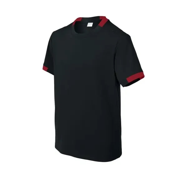 Sport-Tek Youth Club Short Sleeve Crew