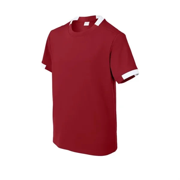 Sport-Tek Youth Club Short Sleeve Crew