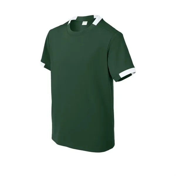 Sport-Tek Youth Club Short Sleeve Crew