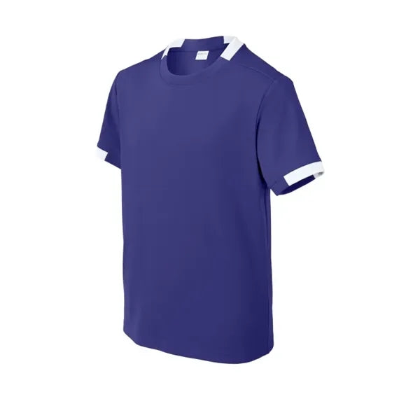Sport-Tek Youth Club Short Sleeve Crew