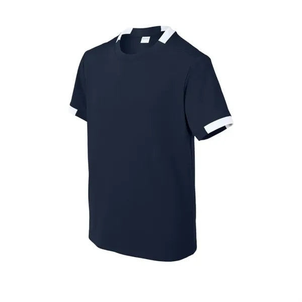 Sport-Tek Youth Club Short Sleeve Crew