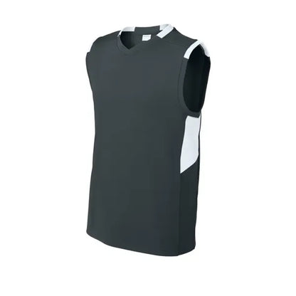 Sport-Tek Youth Club Sleeveless V-Neck