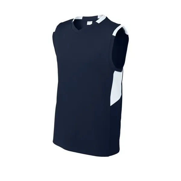 Sport-Tek Youth Club Sleeveless V-Neck