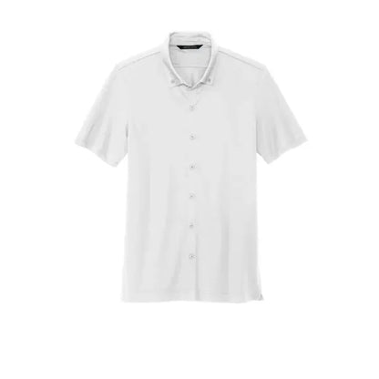 Mercer+Mettle Stretch Pique Full-Button Polo