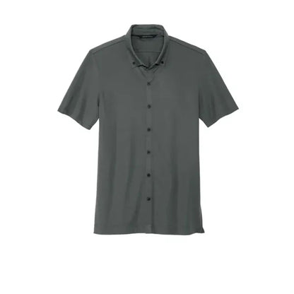 Mercer+Mettle Stretch Pique Full-Button Polo