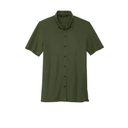 Mercer+Mettle Stretch Pique Full-Button Polo