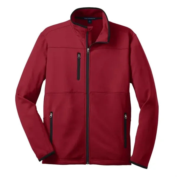 Port Authority Pique Fleece Jacket.