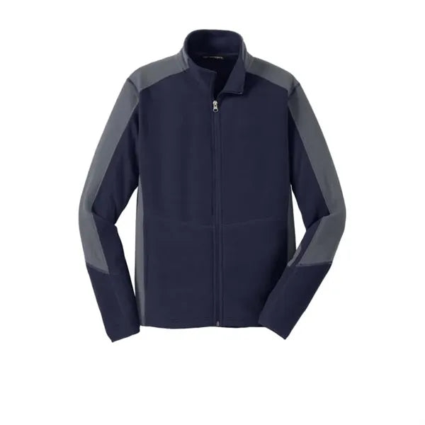 Port Authority Colorblock Microfleece Jacket.
