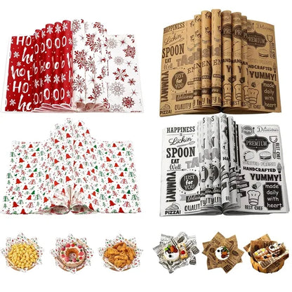 Deli Wax Paper Baking Sheets Wrapping