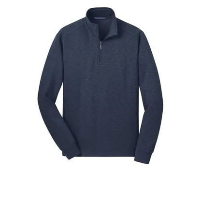 Port Authority Slub Fleece 1/4-Zip Pullover.