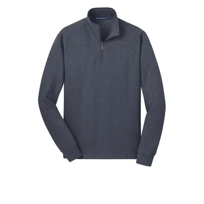 Port Authority Slub Fleece 1/4-Zip Pullover.