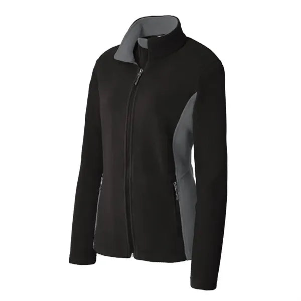 Port Authority Women's Colorblock Value Fleece Jacket.