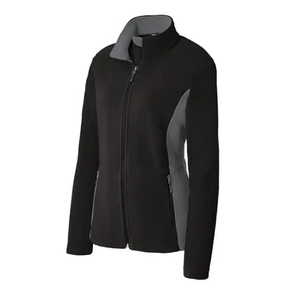 Port Authority Women's Colorblock Value Fleece Jacket.
