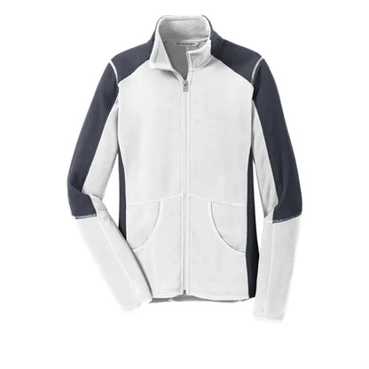 Port Authority Women's Colorblock Microfleece Jacket.