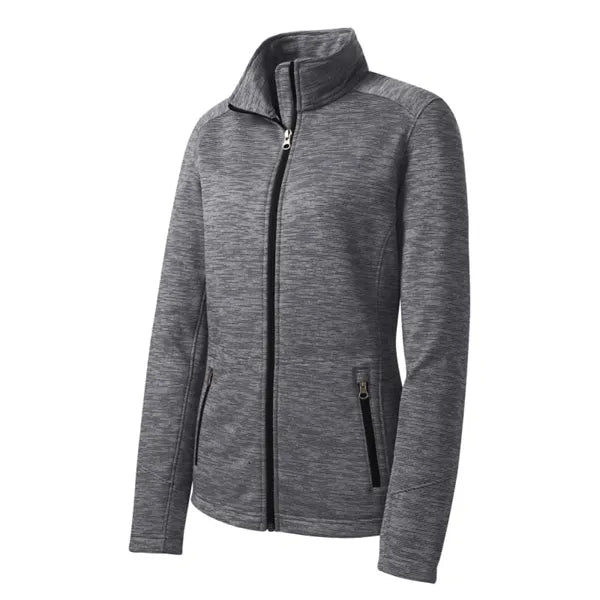 Port Authority Women's Digi Stripe Fleece Jacket.