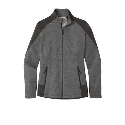 Port Authority Women's Grid Fleece Jacket.