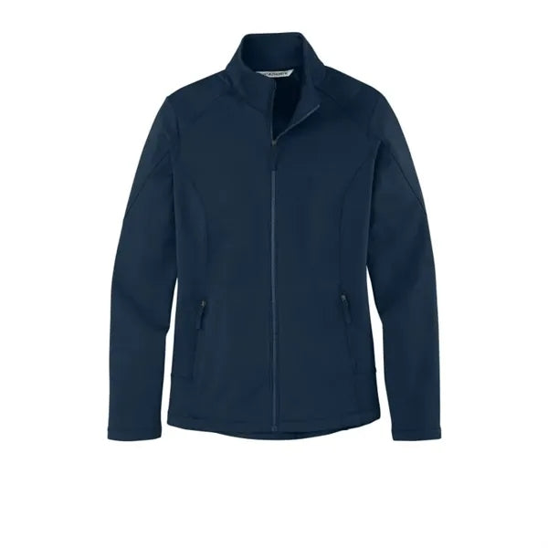 Port Authority Women's Grid Fleece Jacket.
