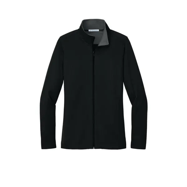 Port Authority Women's Vertical Texture Full-Zip Jacket.