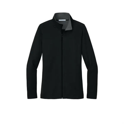 Port Authority Women's Vertical Texture Full-Zip Jacket.