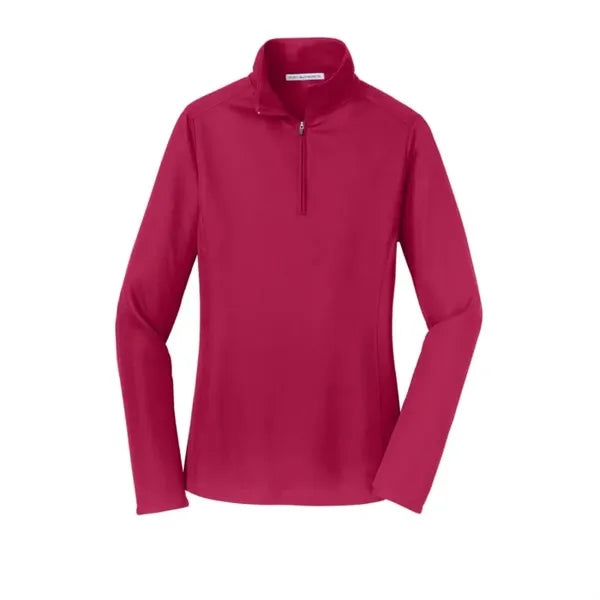 Port Authority Women's Pinpoint Mesh 1/2-Zip .