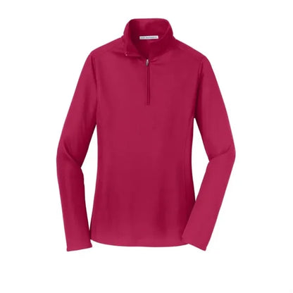 Port Authority Women's Pinpoint Mesh 1/2-Zip .