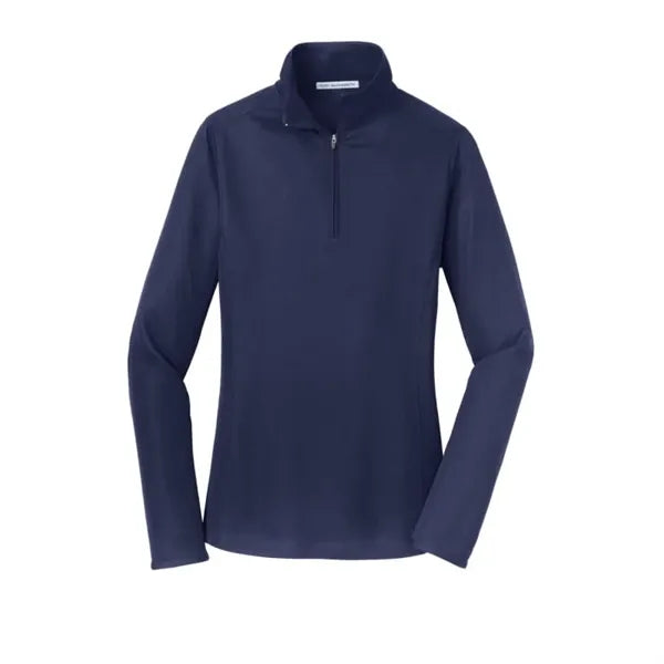 Port Authority Women's Pinpoint Mesh 1/2-Zip .