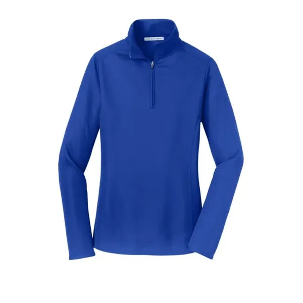 Port Authority Women's Pinpoint Mesh 1/2-Zip .