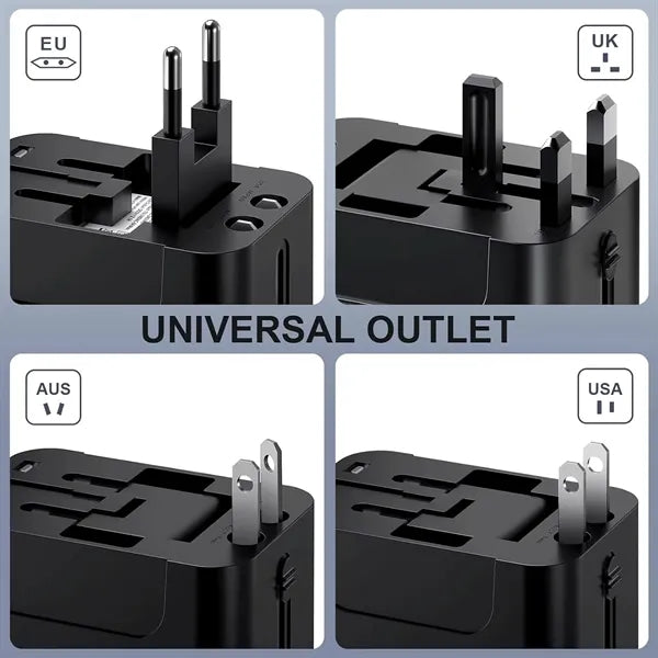 USB C Universal Travel Adapter
