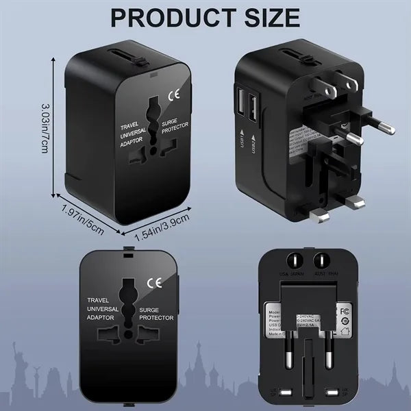 USB C Universal Travel Adapter