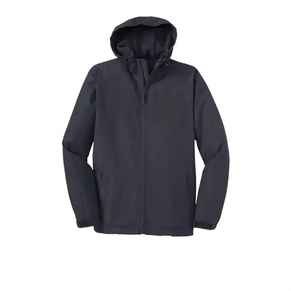 Port Authority Hooded Charger Jacket.