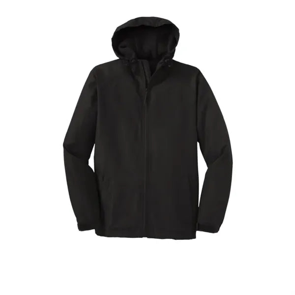 Port Authority Hooded Charger Jacket.