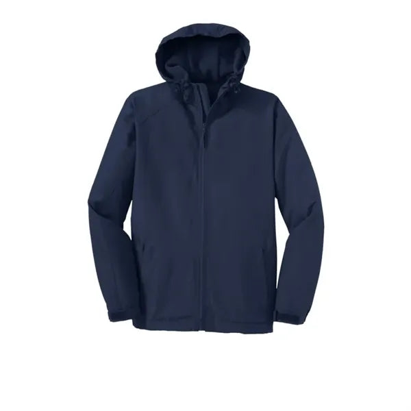 Port Authority Hooded Charger Jacket.