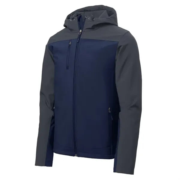 Port Authority Hooded Core Soft Shell Jacket.