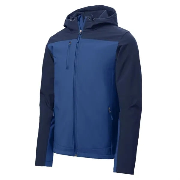 Port Authority Hooded Core Soft Shell Jacket.