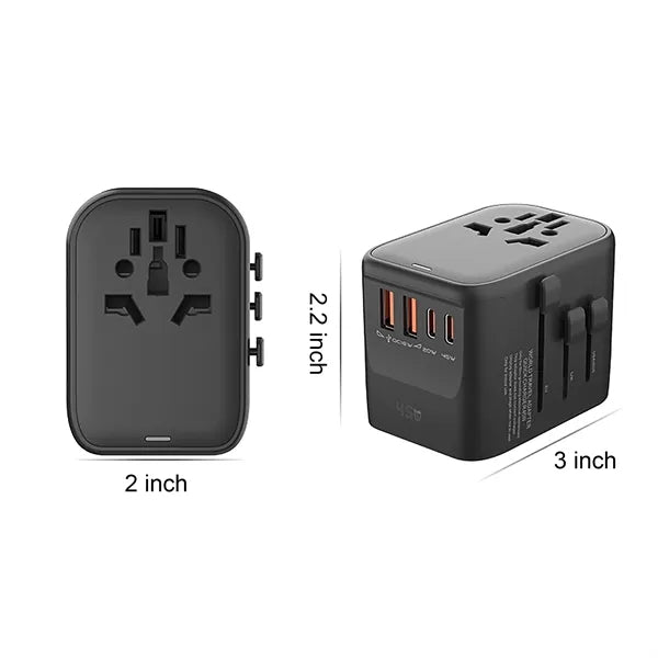 World Travel Adaptor Fast Charger