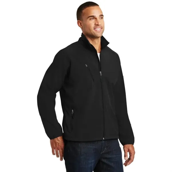 Port Authority Textured Soft Shell Jacket.