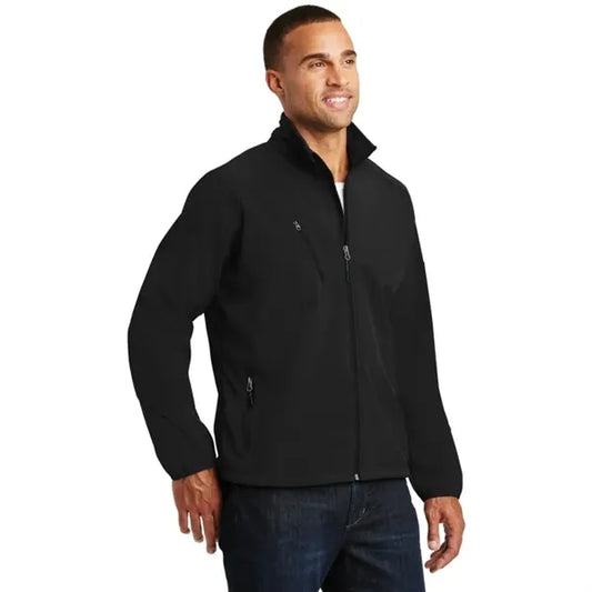 Port Authority Textured Soft Shell Jacket.